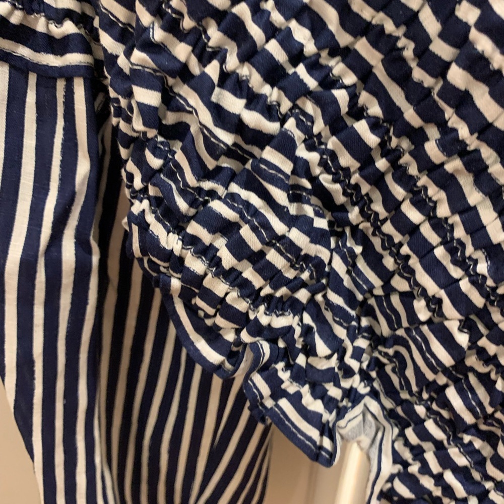 NWT ZARA crop blouse.  Sz Medium. This is gorgeous. Tags on - Picture 16 of 16